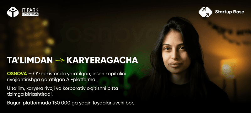 Kamila Uzakova is building OSNOVA, an AI platform for education and employee development